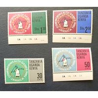 Танзания-Уганда-Кения** 1966 спорт игры Содружества в Ямайке