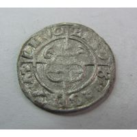 Шилинг 1539 Рига магистр Ливонского ордена Герман фон Брюгеней