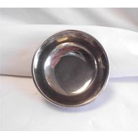 Икорница Орешница 8,5 см Серебрение