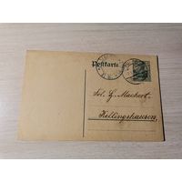 Открытое письмо, почтовая карточка до 1917 года, Германия.