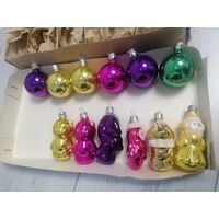 Набор ёлочных игрушек ссср Цирк г. Теребовля