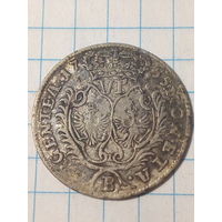 6 грошей Германия Пруссия 1755 год