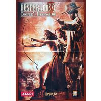 Titan Quest. Desperados 2. Cooper's Revenge. Плакат. Постер из игрового журнала