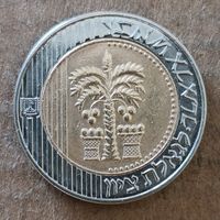 Израиль 10 новых шекелей, (5766) 2006 г., KM# 270