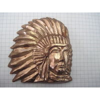 Накладка пластиковая Индеец с рубля!