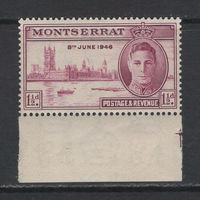 1946 Монтсеррат** Победа Георг VI