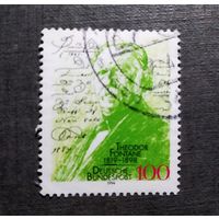 Марка германия 1994 год Теодор фонтане