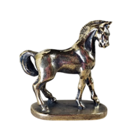 Статуэтка миниатюра Грациозная Лошадь Бронза
