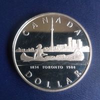 Канада доллар 1984г 400лет открытия пролива Дейвиса