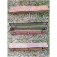 Армейский ящик железный, большой. Может быть сейфом для хранения оружия.