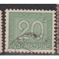 Доплатные марки Люксембург 1946 год лот 12