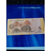 5 боливар венесуэла