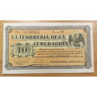 10 сентаво 1913-14 - Мексика - UNC