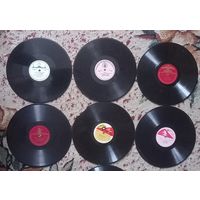 Пластинки ,78 оборотов.Разные производители.