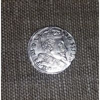 3 гроша 1594 Вильно, штемпельный блеск!!!