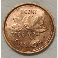Канада 1 цент, 2006 Не магнетик Без отметки монетного двора (14-15-2)
