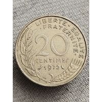 Распродажа - 20 сантимов 1972г.,Пятая Республика,Франция