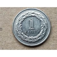 Польша 1 злотый, 2019г. не магнит. (U-D-60)