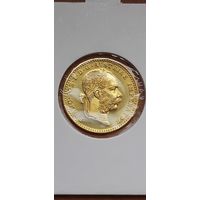 1 Ducat 1915. Francis Joseph I. Австрийская империя. Restrike, Proof.