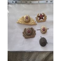 Значки военные одним лотом