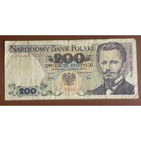 Банкнота Польша. 200 злотых 1979 год. Ярослав Домбровский.