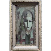 Алексей Марочкин (Женщина в зеленом платке) 1966год