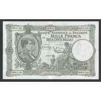 Бельгия 1000 франков 1938 года. Тип P-104. Состояние VF