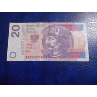 Польша 20 злотых  Серия AZ