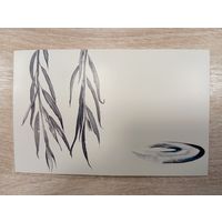 О-10. ПОДПИСАННАЯ ОТКРЫТКА. ИТАЛИЯ. КРУГИ НА ВОДЕ.