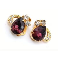 Винтажные клипсы. Чехословакия.