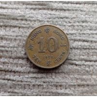 Werty71 Гонконг 10 центов 1982 Елизавета 2