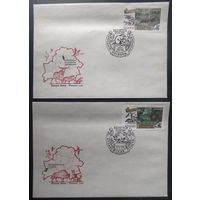 Беларусь 1999 КПД заповедники.