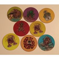 Фишки Chupa Caps #7, 8, 9, 16, 21, 28, 30