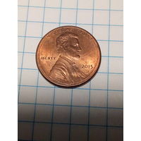 1 цент США 2015 D год