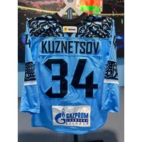 Свитер хоккейный игровой #34 KUZNETSOV с матча 22.12.2024 в г.Ташкенте