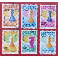 Вьетнам, 1991 г., шахматы, 6 марок - полная серия