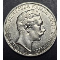 3 марки Пруссии.  Штемпельный.  Яркий. В альбом