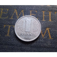 1 пфенниг 1984 (A) Германия ГДР #30 XF
