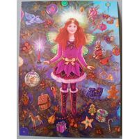 Рождество. Judy Mastrangelo. Авторская открытка, глянец. АСARDS.BY