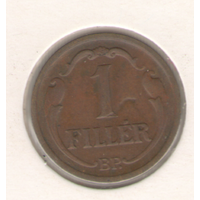1 филлер 1936 г. В холдере.