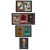 Парагвай-1977,(Мих.2974-2981) **  , Спорт,  История ЧМ Футболу, (полная серия)