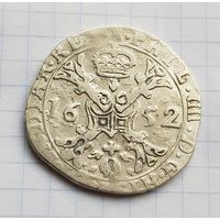 Полталлера 1/2 патагона 1652 год отличное состояние