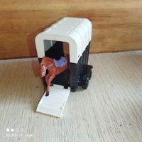 Прицеп для перевозки лошадей.Франция.1/36