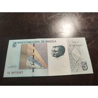 Ангола 5 кванза образца 2012 года AUNC p151