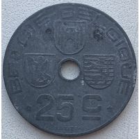 Бельгия 25 сантимов 1944 г.