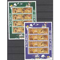 Флот. Колумб. Гибралтар. 1993. 2 малых листа. Michel N 638-641 (40,0 е)