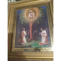 Икона Явление Пресвятой Богородицы вЖировичах шикарная больших размероа