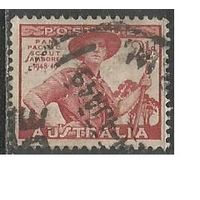 Австралия. Скаутский слёт. 1952г. Mi#223.