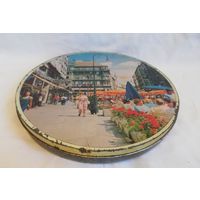 Коробка старинная, жестяная, Индия