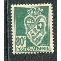 Французский Алжир. Стандарт. Герб города Алжир. 80с